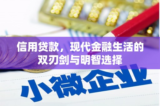 浑南信用贷款，现代金融生活的双刃剑与明智选择