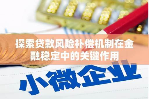 元谋探索贷款风险补偿机制在金融稳定中的关键作用