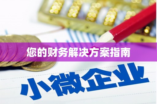 九原您的财务解决方案指南