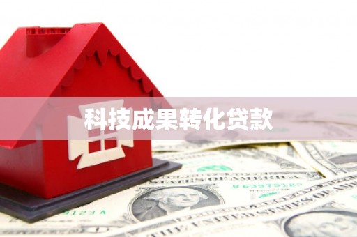 铜仁科技成果转化贷款